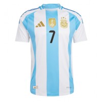 Fotbalové Dres Argentina Rodrigo De Paul #7 Domácí Copa America 2024 Krátký Rukáv